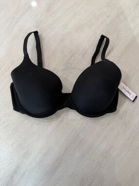 NWT Gap Body Black Everyday Tee Shirt Bra 34 DD